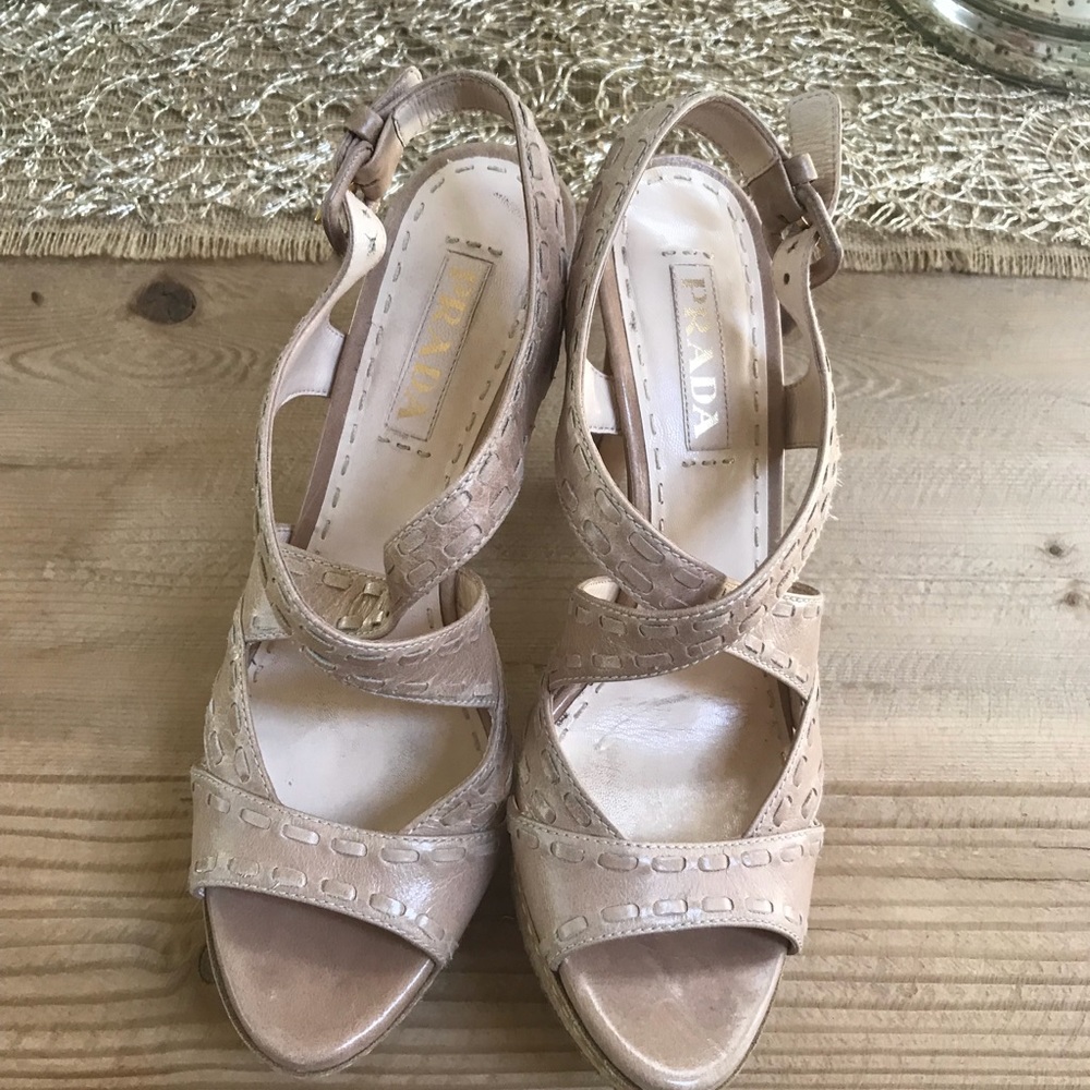 Prada Platform Sandals - image 1